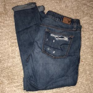 American Eagle boyfriend jeans 0